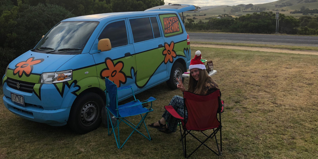 Kerst vieren in Australië in de campervan.