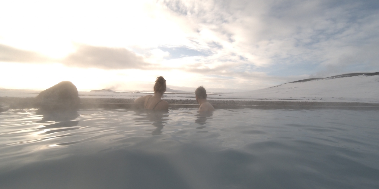 Hotsprings in IJsland.