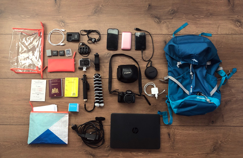 Zuid Amerika Checklist gadgets
