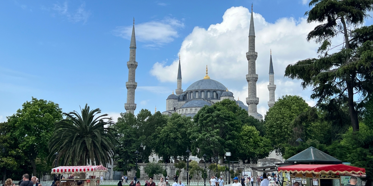 Hagia Sophia moskee in Istanboel.