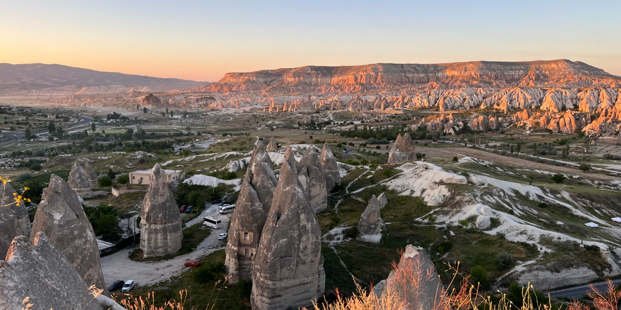 Uitkijkpunt in Göreme, Cappadocië.