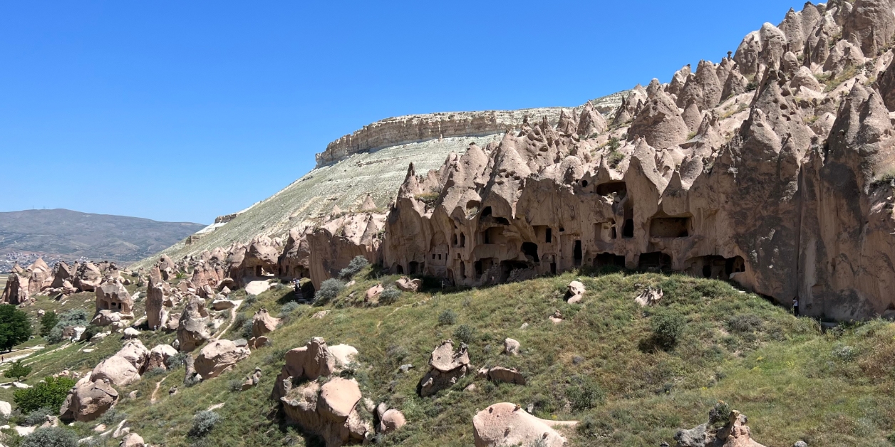Het Zelve openlucht Museum in Cappadocië, Turkije.