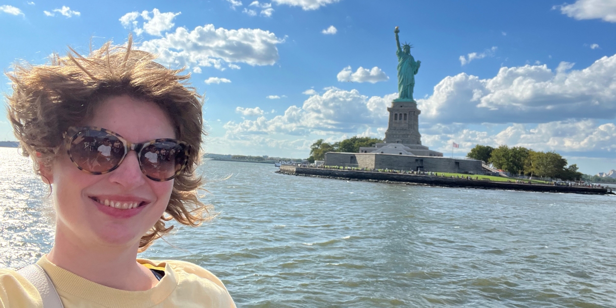 Banner Statue of Liberty