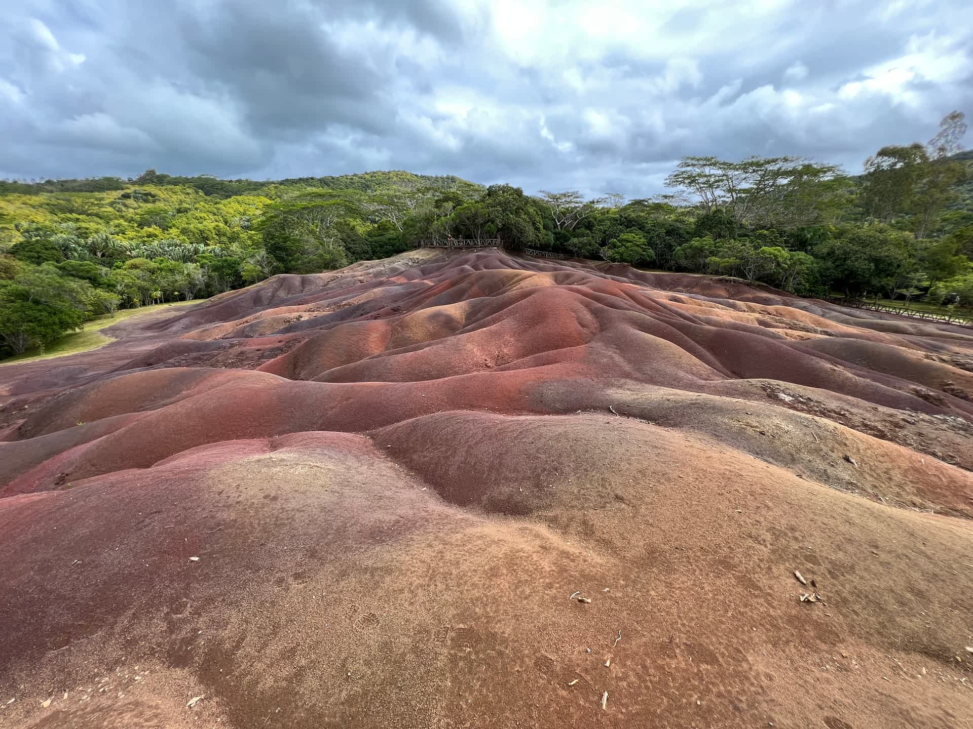 Chamarel zevenkleurige aarde