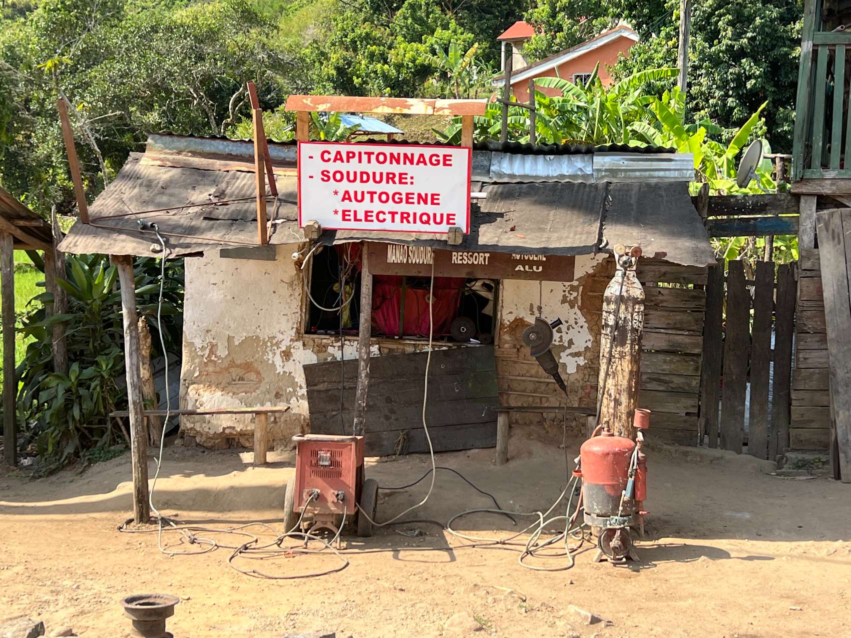 Ranomafana shop.